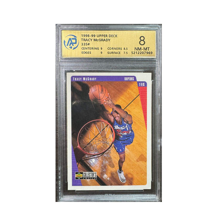 UPPER D.E.C.K UPPER D.E.C.K Tracy McGrady Rpa Graded Cards 1 Pc