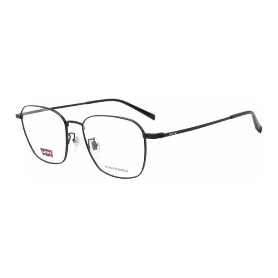 Levis Levis Metal Titanium Material Rectangular Eyeglass Frames Unisex Multicolor
