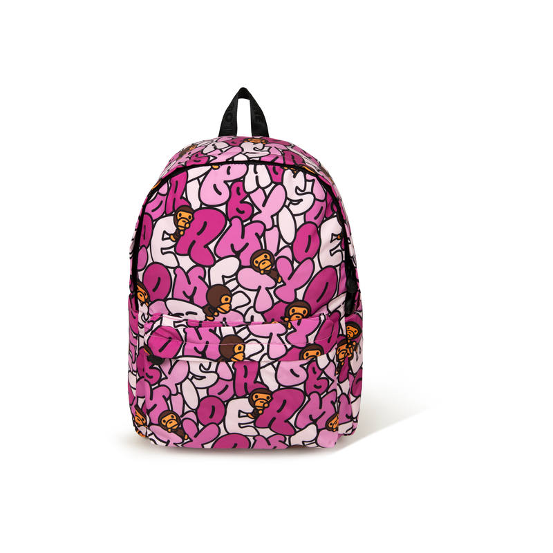 BABY MILO STORE BY A BATHING APE Fabric Backpack Unisex Multicolor
