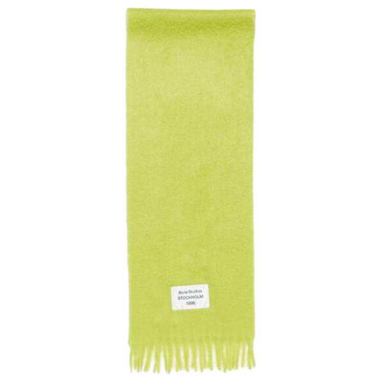 Acne Studios Acne Studios Classic Logo Patch Scarf