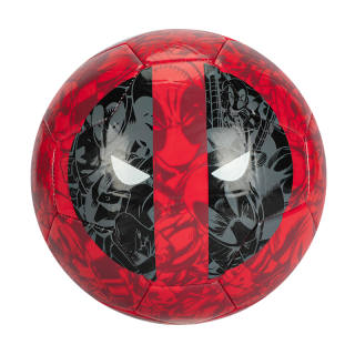 MESUCA MARVEL Size 5 Soccer Ball PVC Machine Stitched Soccer Ball Unisex Red Black