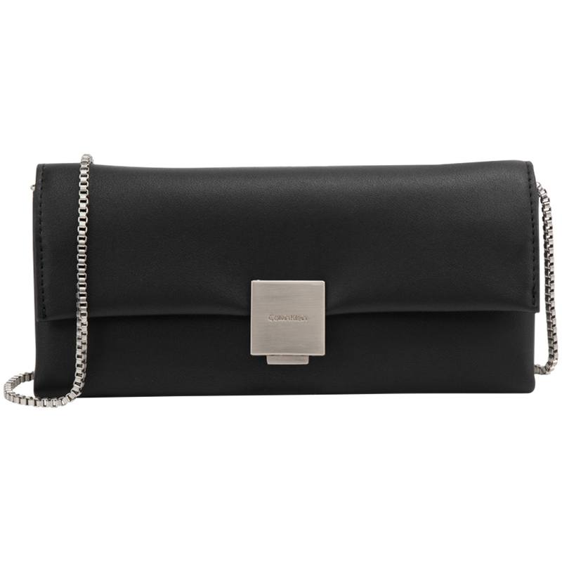 CALVIN KLEIN Synthetic Material Shoulder Bag Women's Space Black