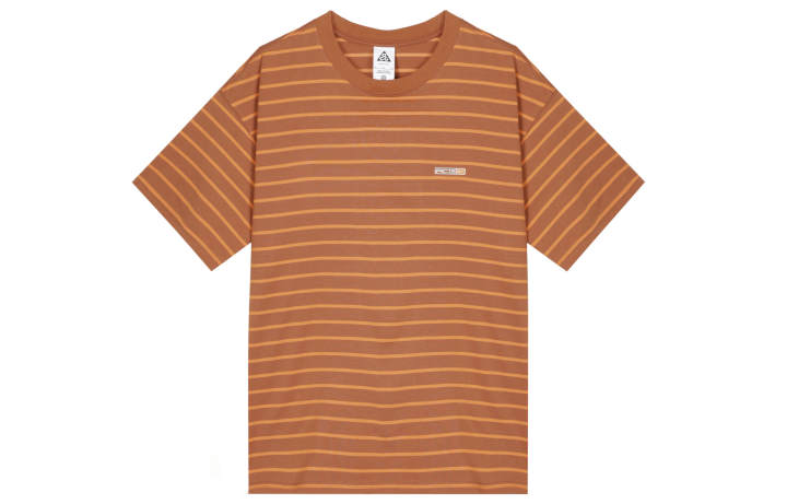 Nike Nike T Shirts Men's Orange Crew Neck Moderate