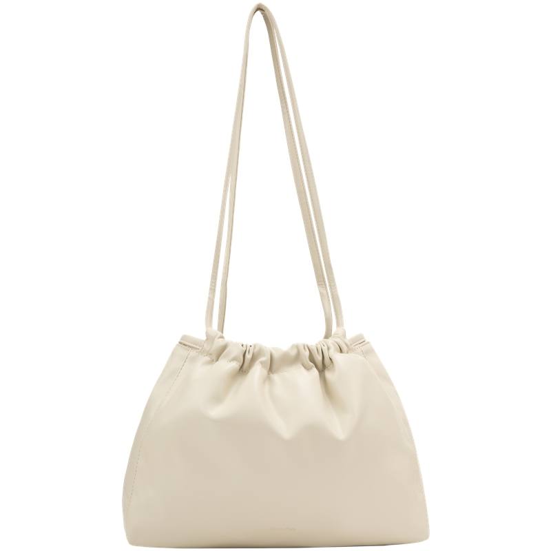 CALVIN KLEIN Synthetic Material Shoulder Bag Women's Khaki Beige