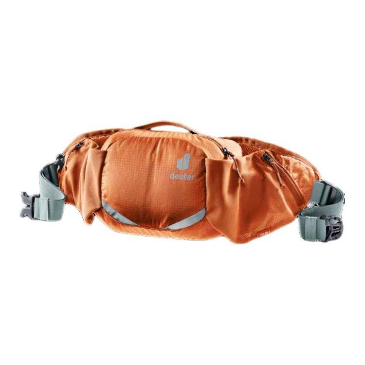 DEUTER 3L Fanny Pack Outdoor Bag Polyamide Chestnut & Cyan Unisex