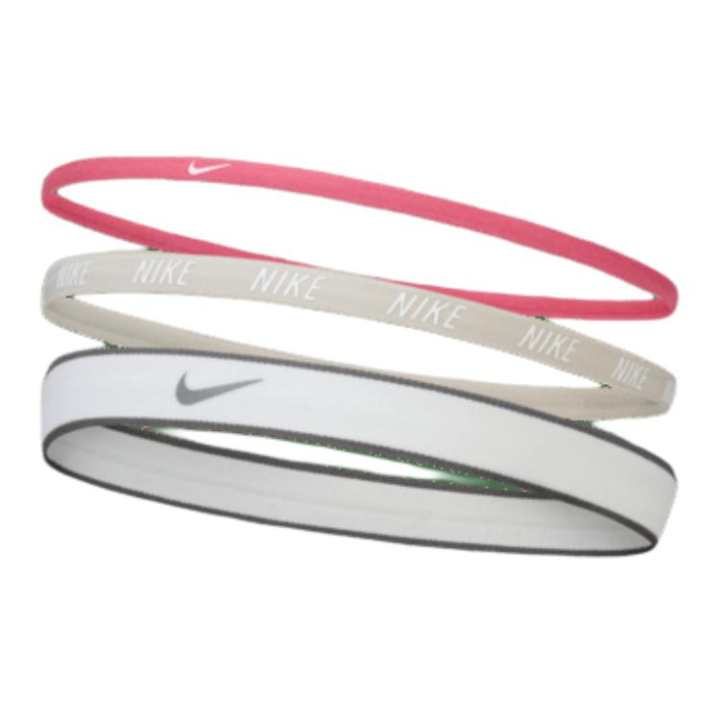 Nike Nike Polyamide Hair Bands Unisex Aster Pink/Light Iron Ore Gray/White
