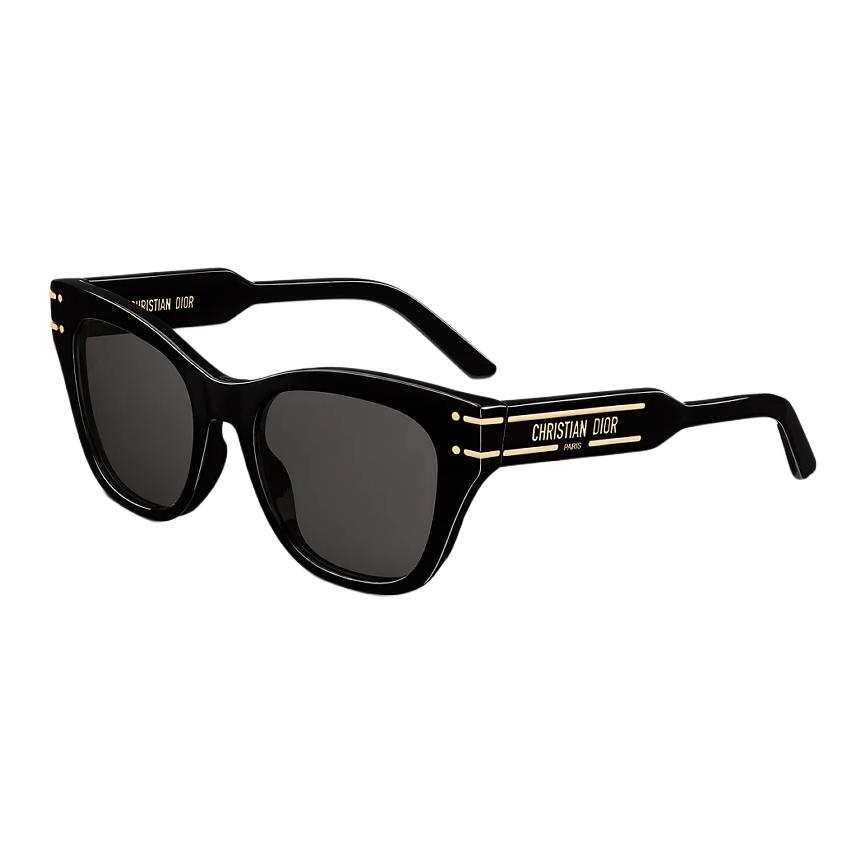 DIOR Acetate Metal Butterfly Sunglasses Women's Black