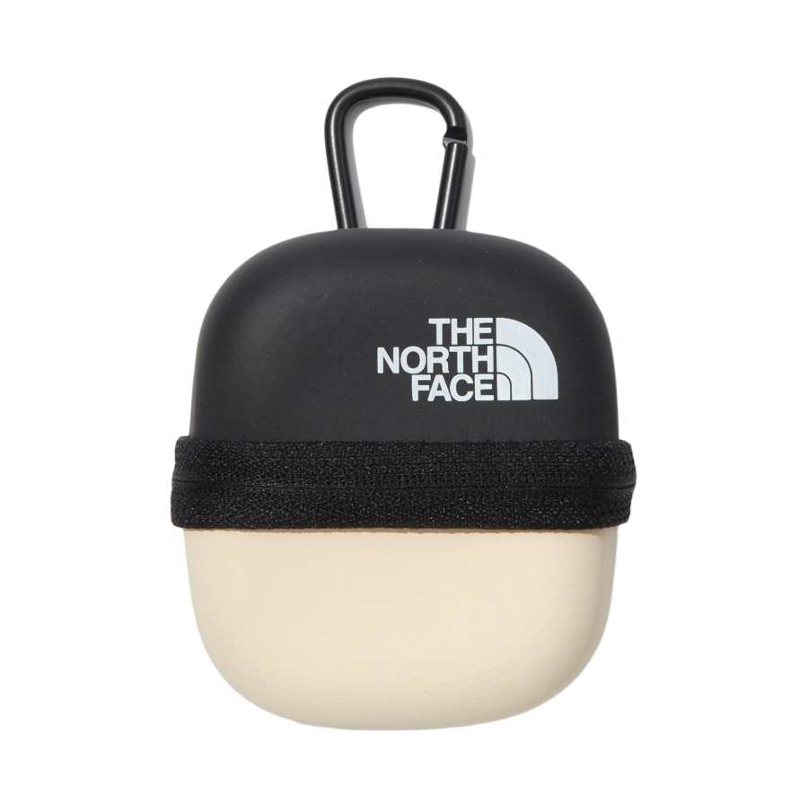 THE NORTH FACE Polyurethane Earphone Case Regular Unisex Cream & Black