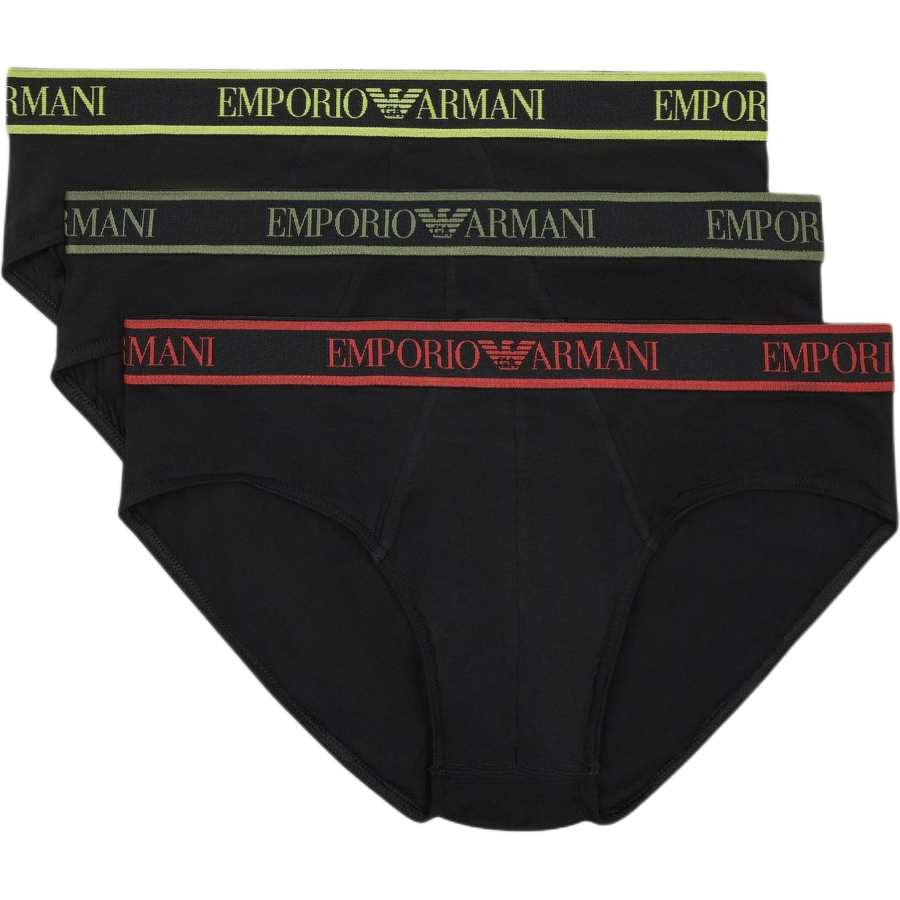 Emporio Armani logo-waistband boxers (pack of three)
