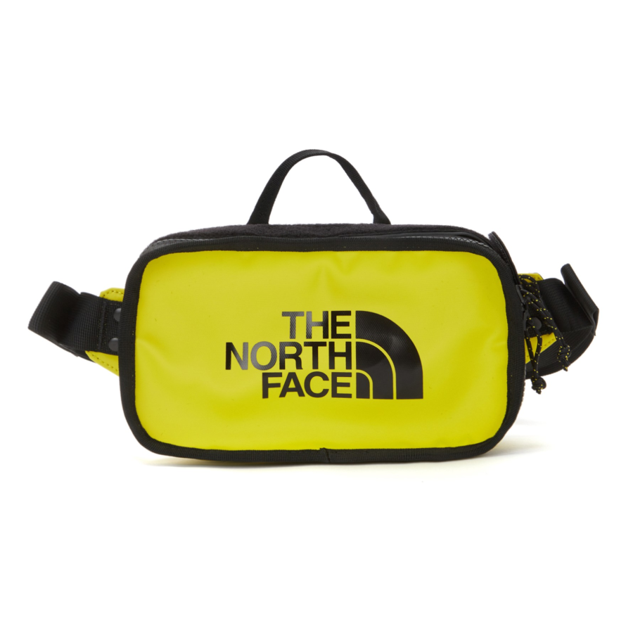 THE NORTH FACE 3L Fanny Pack Outdoor Bag Polyester Yellow Green Unisex