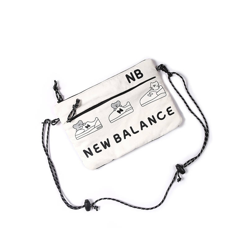 New Balance New Balance SEIJI Collaboration Cotton Crossbody Bags Regular Unisex White