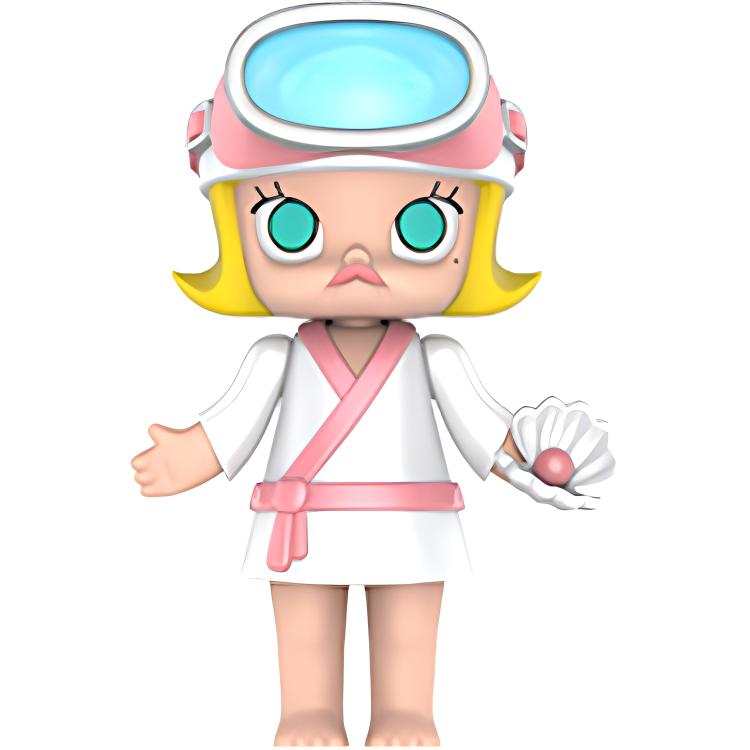 POP MART Molly Ocean Collection, Hidden Style The Sea Women's Mystery Boxes Single Mystery Box Confirmed, Open