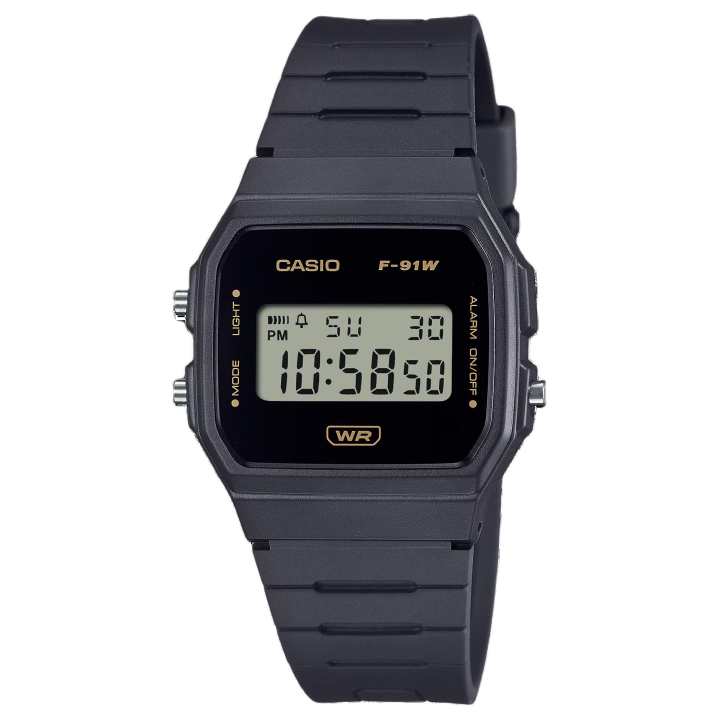 CASIO CASIO Unisex Gray Watch F-91WB-8A