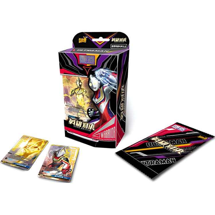 KAYOU Hero Duel, Tiga 25th Anniversary Commemorative Edition, Card Battle Cards 1 Box 40 Pcs