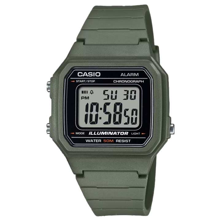 CASIO CASIO Unisex DIGITAL Series Gray Watch W-217H-3AVDF