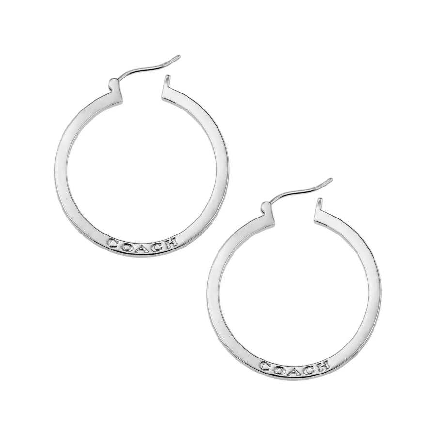 COACH COACH Earrings Women's Silver