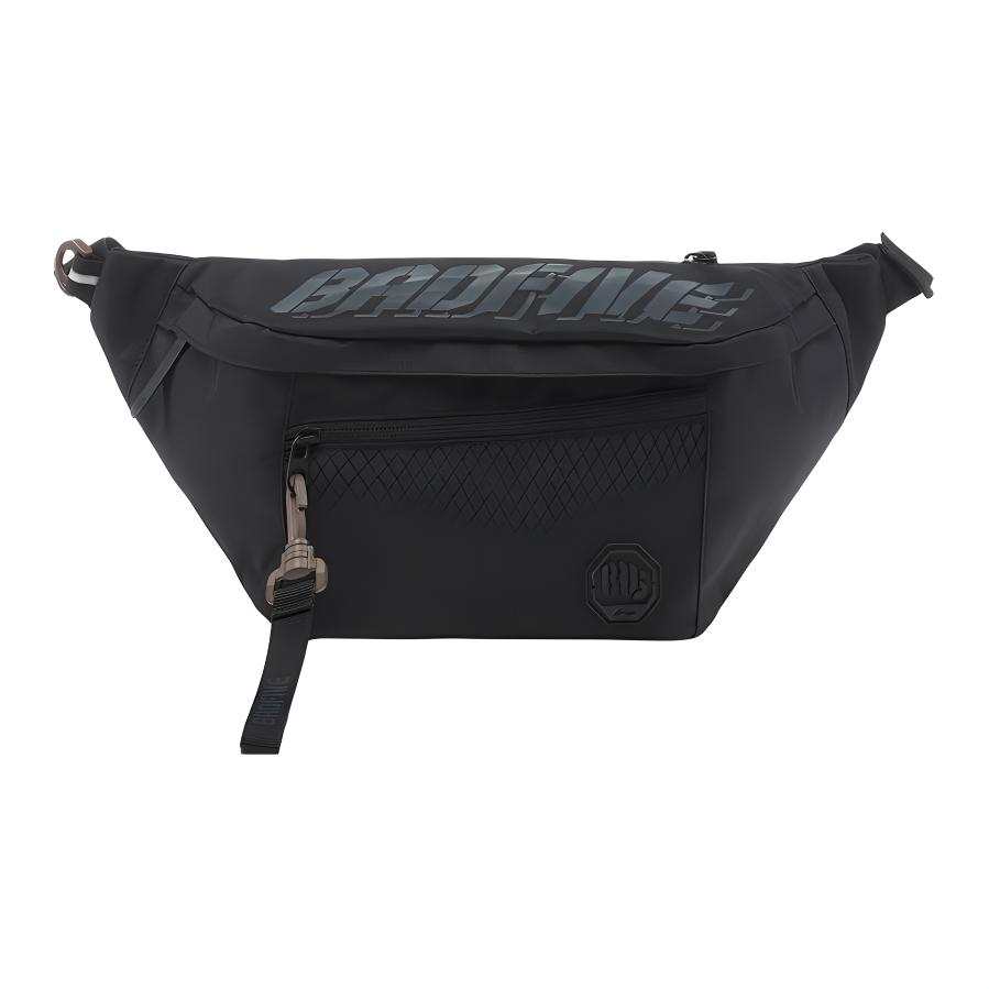 Li-Ning Li Ning BadFive Collection Basketball Collection Polyester One Shoulder Crossbody Sling Bag Regular Unisex Black