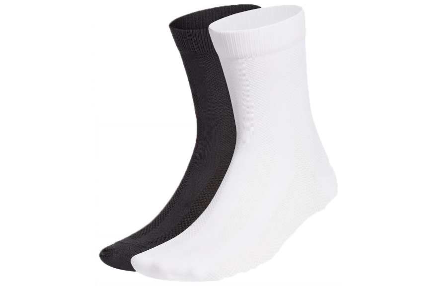 Adidas Originals STRUCTURED SOCKS Crew Socks Women's 2 Pack Black/White