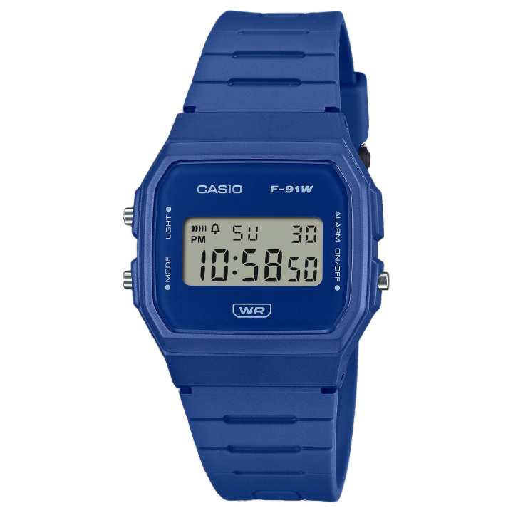 CASIO CASIO Unisex Gray Watch F-91WB-2A1