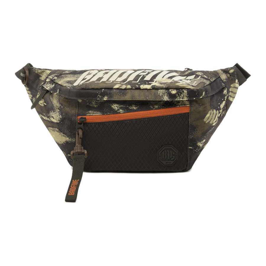 Li-Ning Li Ning Polyester One Shoulder Crossbody Sling Bag Regular Unisex Camouflage All Over Print
