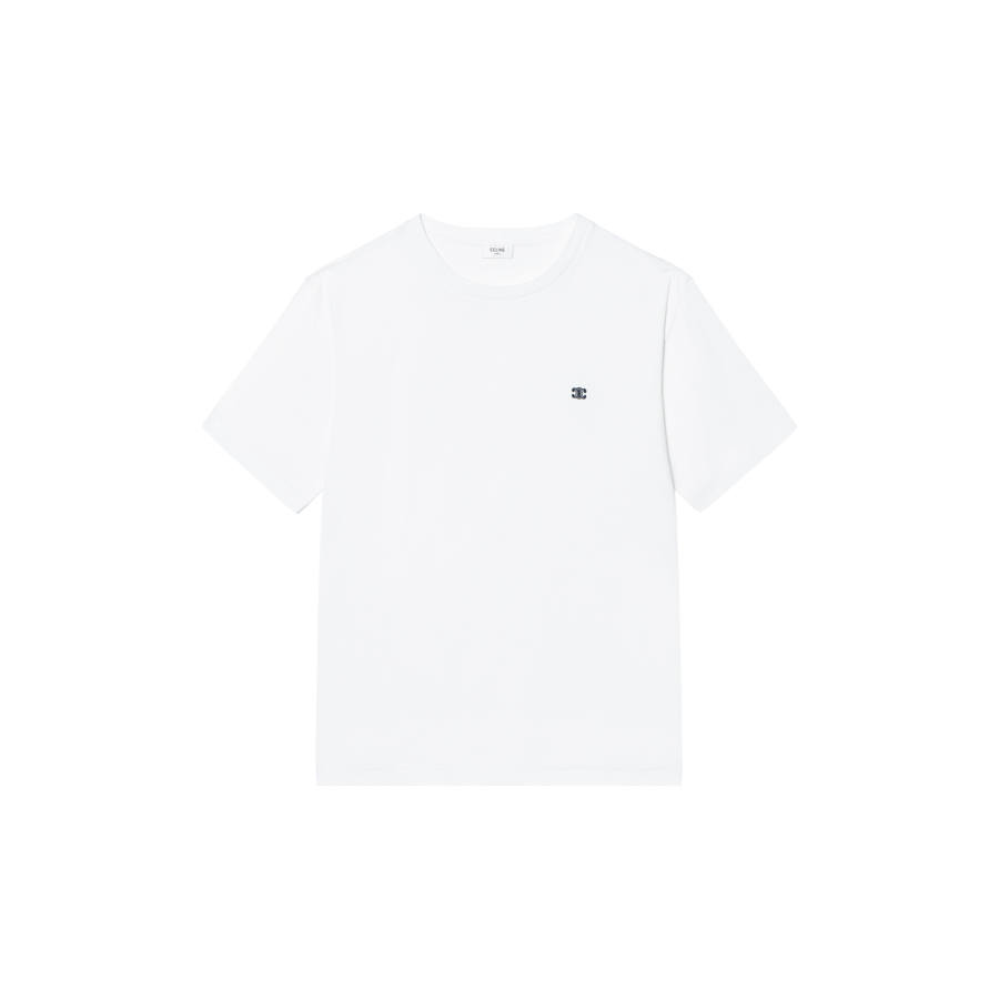 CELINE CELINE Triomphe T Shirt Men's White