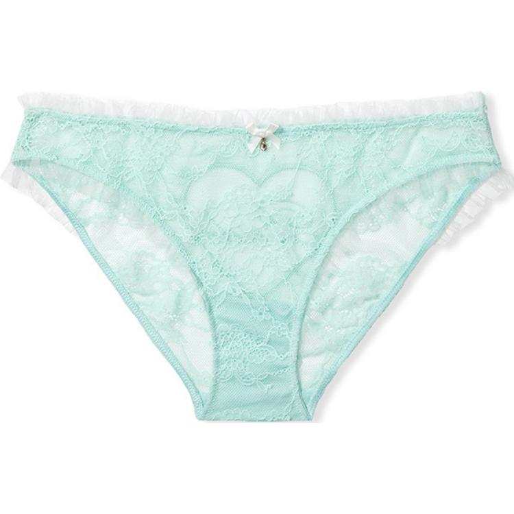 Victoria's Secret Underpants Women's 1 Pack Blue Heart