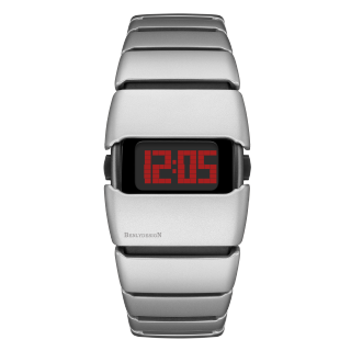 IB BENLYDESIGN Tribute To Millennium Vintage Y2K Watch X60801S3 Electronic Movement Watch Unisex Black Dial