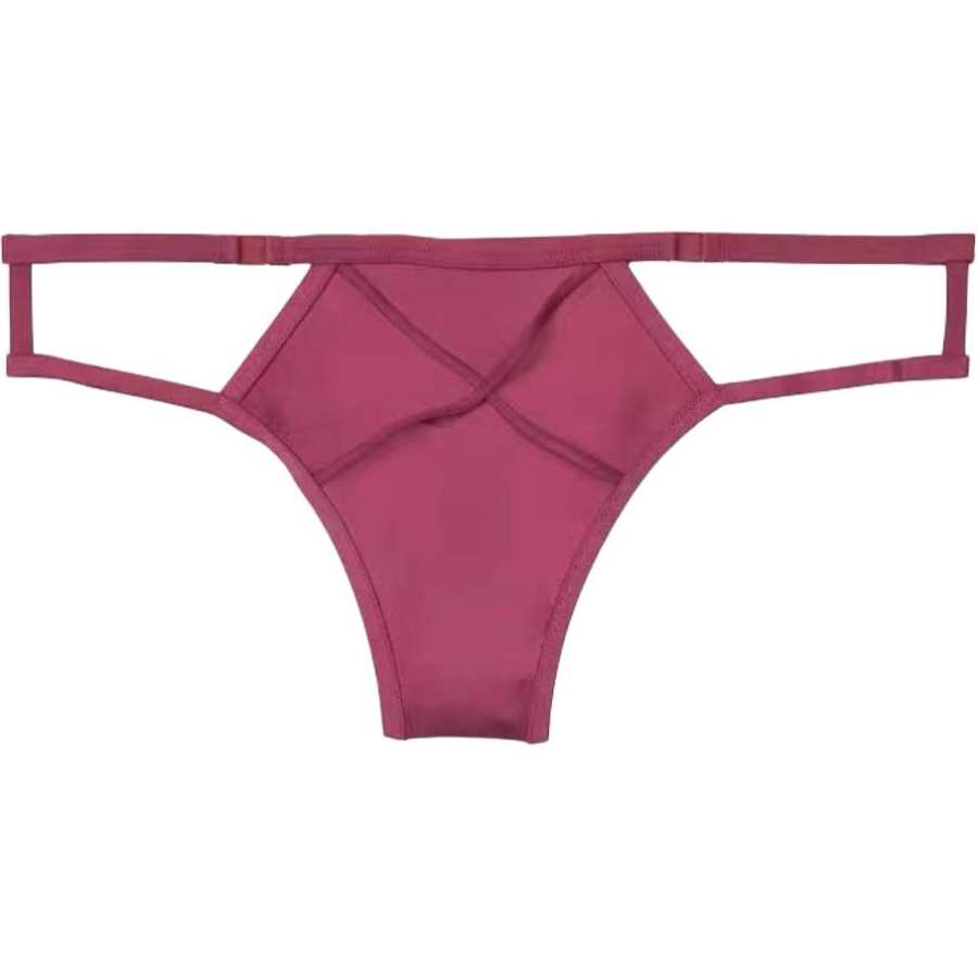 Victoria's Secret Thong Women's 1 Pack Burgundy