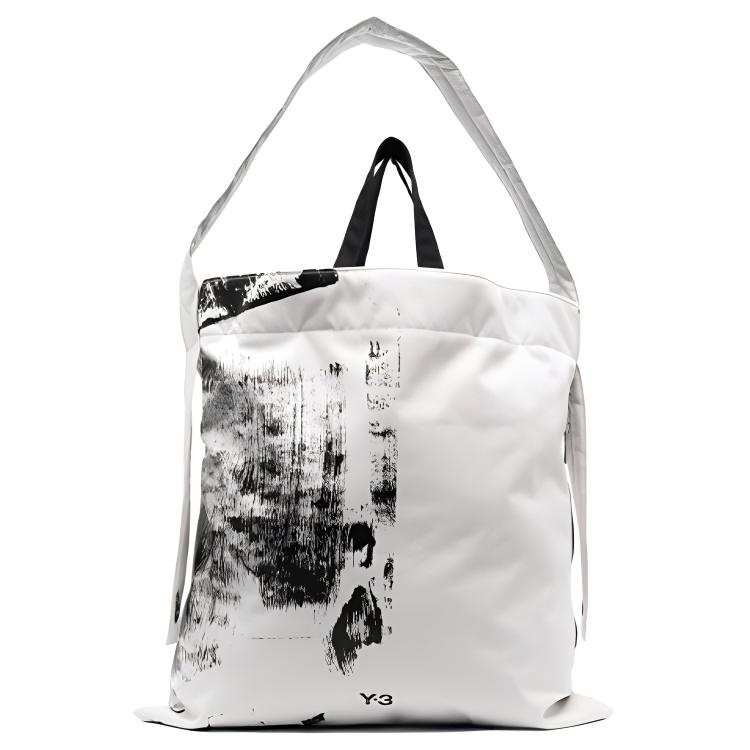 Y-3 【Zoomed ImageryBest of: PromotionsPrevious Season】logo-print recycled polyester tote bag