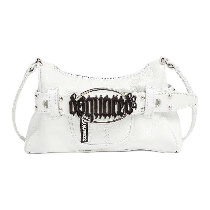 DSQUARED 2 DSQUARED2 Gothic Leather Shoulder Bag