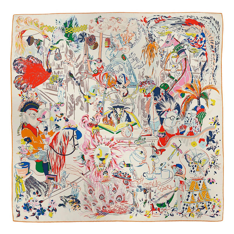 HERMES HERMES Scarves Women's