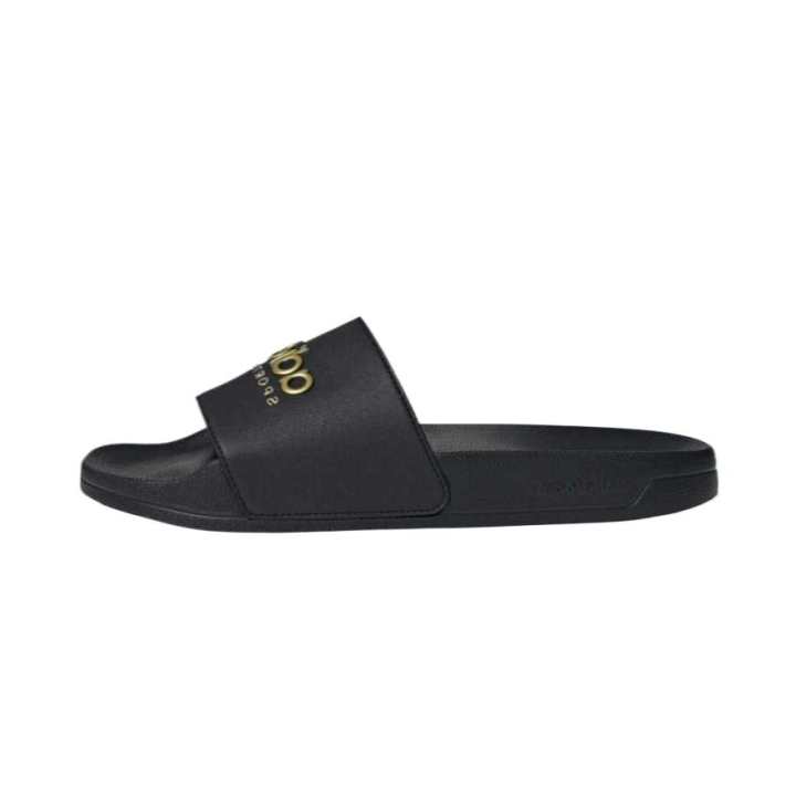 Adidas Adidas Adilette Shower Slide 'Black Matte Gold'