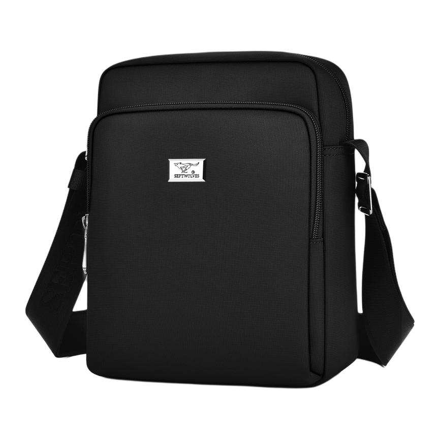SEPTWOLVES Minimalist Fashion Oxford Shoulder Bags Regular Men's Multicolor