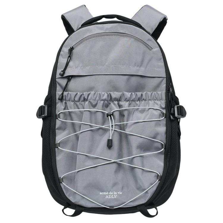 Acme De La Vie Acme De La Vie/ADLV Polyester Backpack Regular Unisex Gray