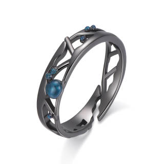 VAN GOGH S925 Silver Rings Unisex