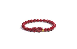 COPI Imitation Cinnabar Beaded Bracelets Unisex