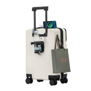 ELLE HOMME ABS+PC Suitcase Travel Bag Luggage Unisex Multicolor