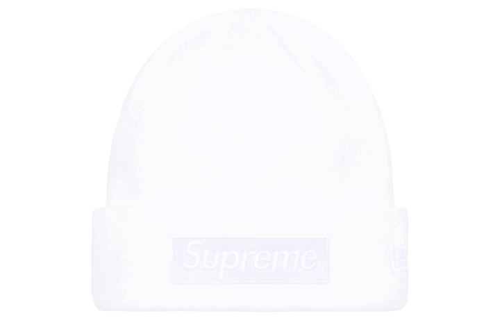 Supreme Supreme x New Era Acrylic Beanies Unisex White
