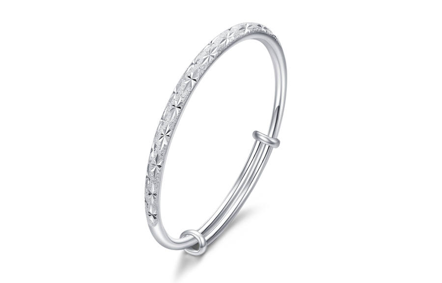 VIGG VIGG Adjustable Push Pull Bangle Refreshing Versatile Women's