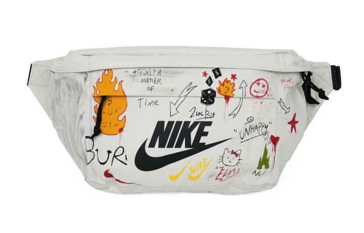 Nike Nike Fabric Shoulder Bag, Crossbody Bag, Sling Bag, Fanny Pack Regular Unisex Bone White
