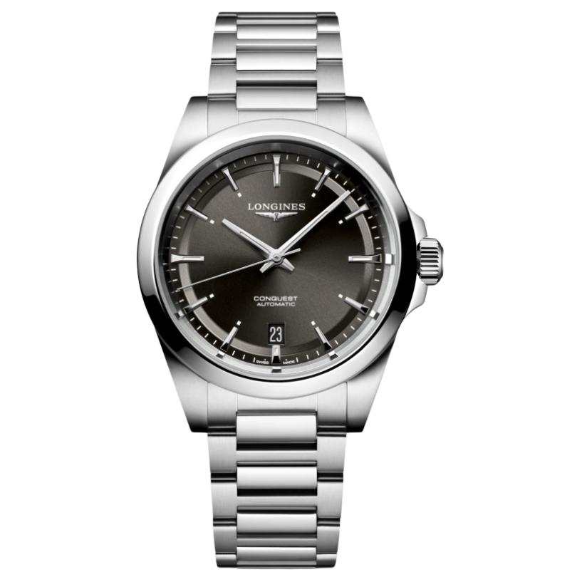LONGINES Comcast Collection Automatic Mechanical Movement 100m Waterproof Unisex Watch 38mm Black Dial