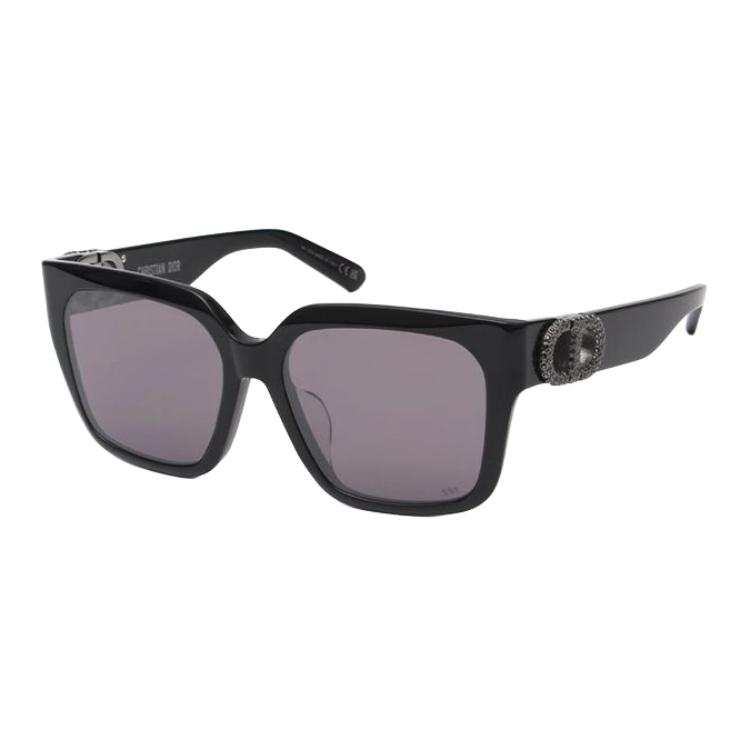 DIOR DIOR Square Sunglasses Unisex Black