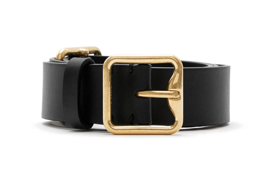 Burberry 【Previous Season】Double B buckle leather belt