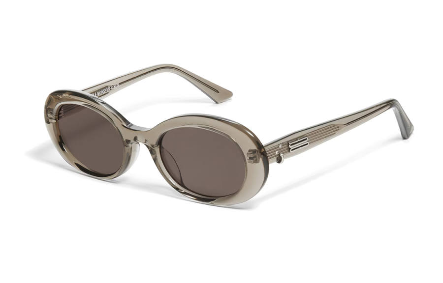 GENTLE MONSTER Plate Frame Butterfly Sunglasses Unisex Brown