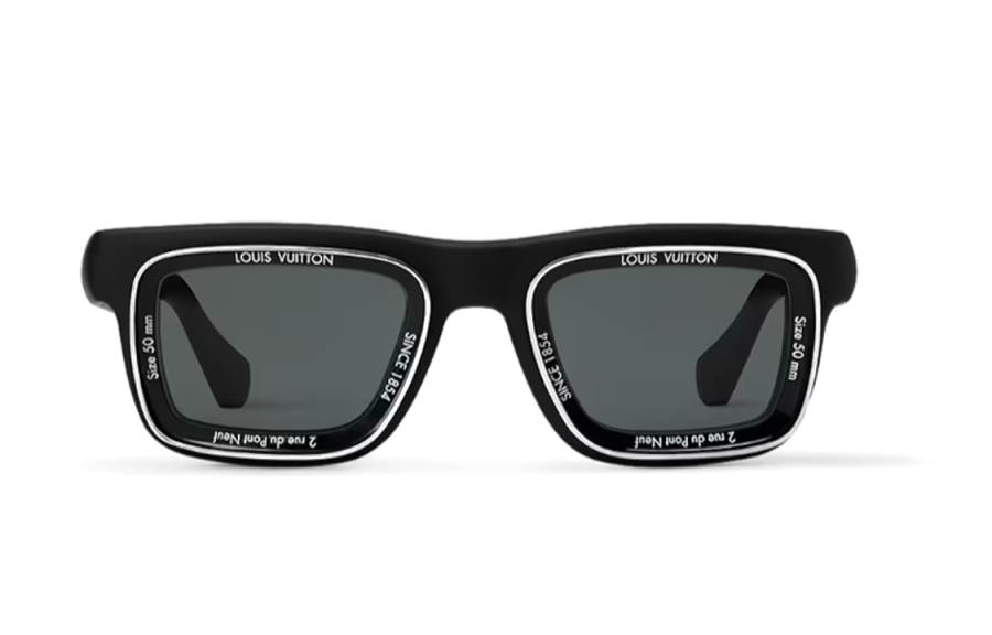 LOUIS VUITTON Z2443U Lv Super Vision Square Sunglasses