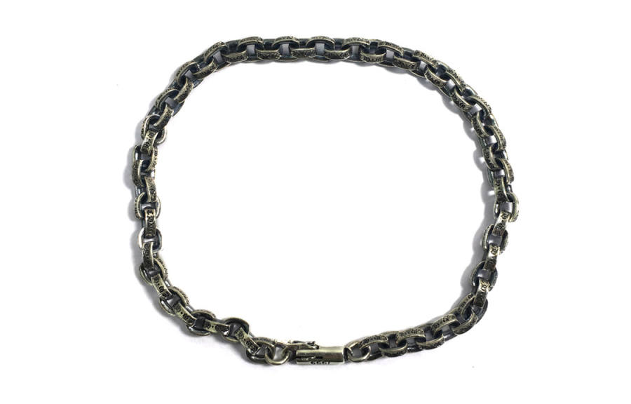 Chrome Hearts 925 Sterling Silver Bracelets Men's Vintage Silver