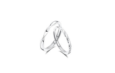 Asia Star Sterling Silver Rings Unisex