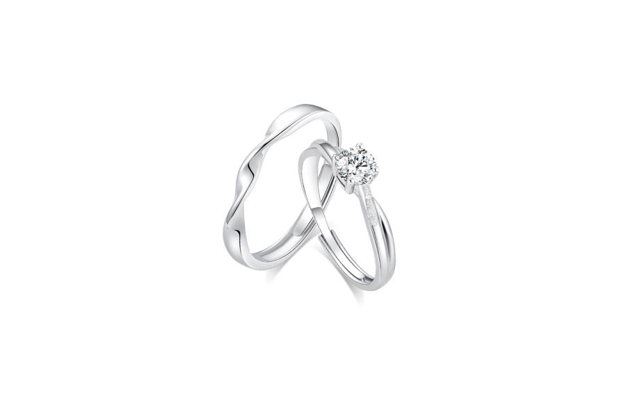 MISS TOOYA Sterling Silver Rings Unisex
