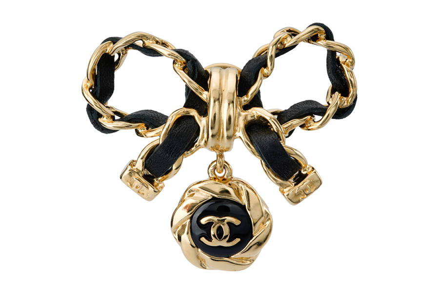 CHANEL CHANEL Metal Brooch AB8742