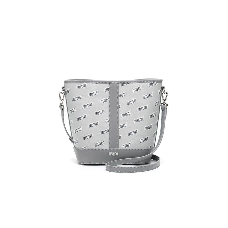 SEPTWOLVES PVC Crossbody Bag Women's Gray